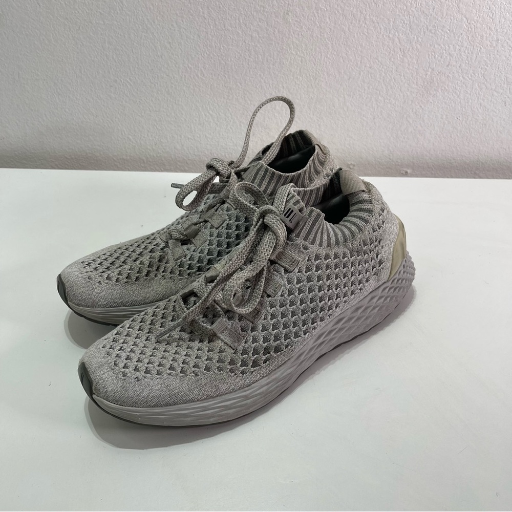 NOBULL Men 7.5  Wmn9 Allday Diamond Knit Shoes Gray Lightweight Athletic Running